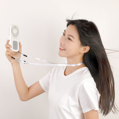 Anglais Portable Petit ventilateur portatif USB Chargeur bureau pliable Ventilateur suspendu