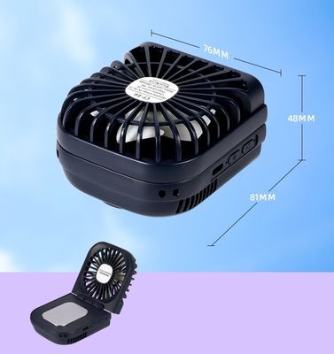3.7V Compresseur à froid Ventilateur pliable portable Mini Ventilateur de table Portable pour le cou Refroidissement cadeau