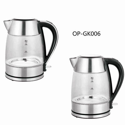 Bouilloire à eau électrique pratique avec base de rotation à 360 degrés 50/60 Hz