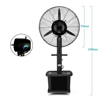 Puissance commerciale 42L Atomisation de l'eau refroidissement du sol Ventilateur électrique avec télécommande