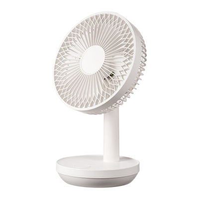 Ventilateurs de refroidissement à trois vitesses rechargeables USB de 3600 mAh avec lumière de nuit Portables et silencieux