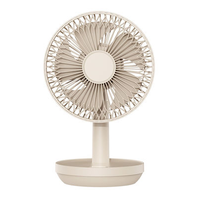 Ventilateurs de refroidissement à trois vitesses rechargeables USB de 3600 mAh avec lumière de nuit Portables et silencieux
