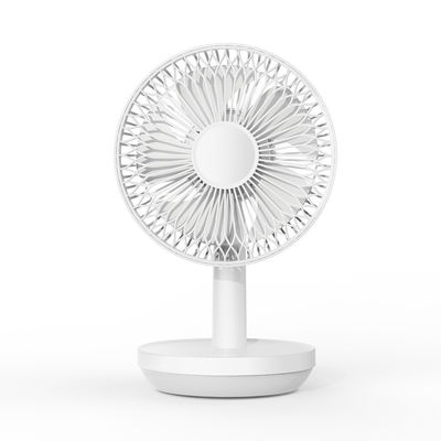 Ventilateurs de refroidissement à trois vitesses rechargeables USB de 3600 mAh avec lumière de nuit Portables et silencieux