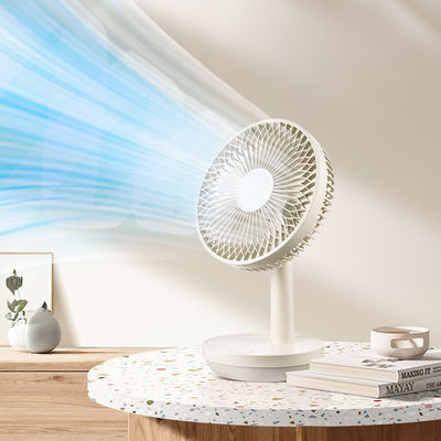 Ventilateurs de refroidissement à trois vitesses rechargeables USB de 3600 mAh avec lumière de nuit Portables et silencieux