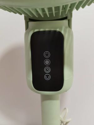 12 pouces télécommande portable piédestal oscillant Air circulant ventilateur au sol debout