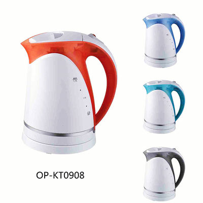 Éteindre automatiquement 1500W Bouilloire électrique en plastique 110V/220V-240V Puissance chauffage rapide