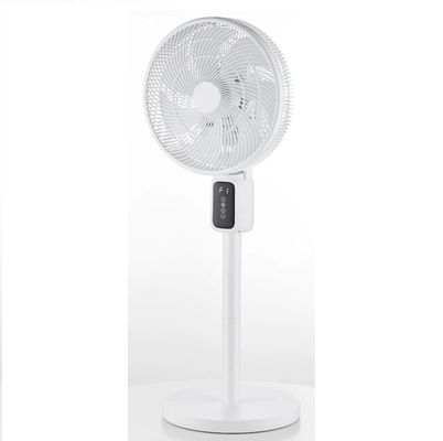 Ventilateur de circulation automatique de la tête de tremblement 12 pouces LED affichage Ventilateur de refroidissement verticale au sol
