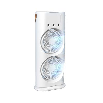 Ventilateur à double extrémité pour bureau à domicile rechargeable
