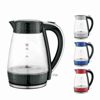 Bouilloire de verre électrique intelligente contrôlée par application pour ébullition rapide de l'eau 220V/110V