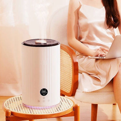 Grand humidificateur à impédance à brouillard froid pour chambre à coucher Oem 5L remplissage supérieur électronique à ultrasons