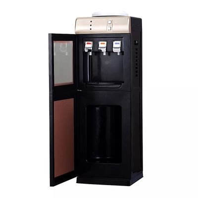 Installation de support de chargement en bas de la bouteille distributeur d'eau chaude froide avec en tête