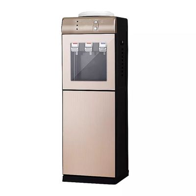 Installation de support de chargement en bas de la bouteille distributeur d'eau chaude froide avec en tête