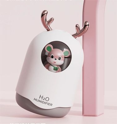 Appareil de climatisation Pet Cute Mini Humidificateur d'ours pour chambre de capacité contrôlée par application 0.5L