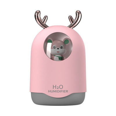 Appareil de climatisation Pet Cute Mini Humidificateur d'ours pour chambre de capacité contrôlée par application 0.5L