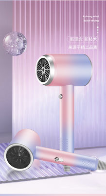 Technologie avancée des ions de lumière bleue Séche-cheveux rouge net à haute puissance et à air chaud/froid