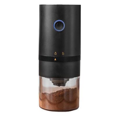 Moulin à café électrique en plastique ABS pour la maison et le bureau avec fonction de cycle de nettoyage