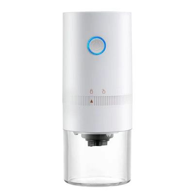 Moulin à café électrique en plastique ABS pour la maison et le bureau avec fonction de cycle de nettoyage