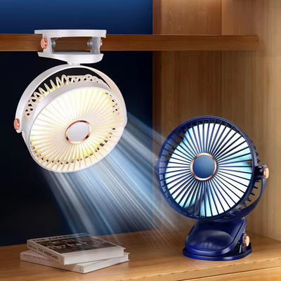 175*112*210MM Ventilateur personnel à clip Vitesse du vent élevée et USB Rechargeable pour dortoir