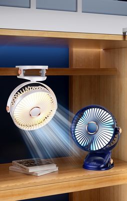 Ventilateurs portables rechargeables USB de 6 pouces avec lumière nocturne 720