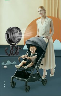 Ventilateur mini personnel portable polyvalent USB rechargeable pour bébé