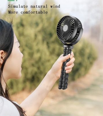 Ventilateur de refroidissement mini pour bébé Portable 3 Vane rotatif Ventilateur de poussette USB rechargeable