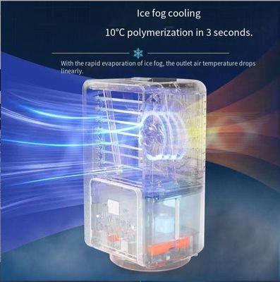 Mini refroidisseur d'air pour espace personnel avec réservoir d'eau de 700 ml et alimentation USB