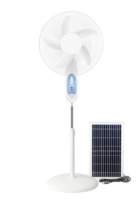 Ventilateurs solaires à haute vitesse rechargeables en courant continu avec télécommande et ventilateur électrique de 16 pouces