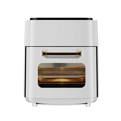 Friteuse à air électrique en acier inoxydable 220-240V de 15 litres de grande capacité et fenêtre visuelle