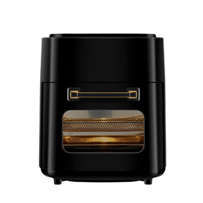 Friteuse à air électrique en acier inoxydable 220-240V de 15 litres de grande capacité et fenêtre visuelle