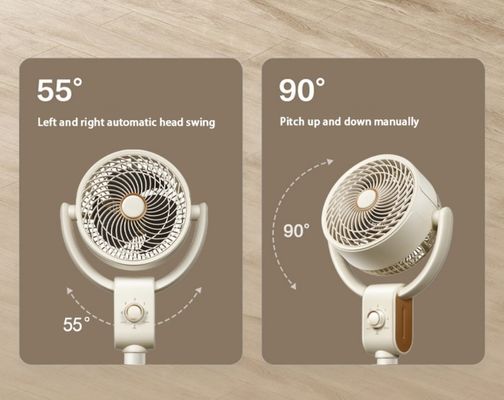 Ventilateur électrique de support pour le refroidissement de l'air et la circulation de l'air dans les salles de bains