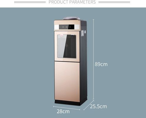 Distributeur d'eau avec verrou intelligent à fûts d'eau chaude et froide Or électrique