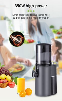 Juicer à froid à grande bouche Juicer à fruits commercial Juicer électrique multifonctionnel 350W