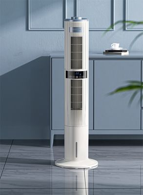 Ventilateur de tour de refroidissement portable TUYA contrôle conception à double couche 33*33*120cm