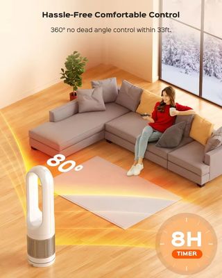 Purificateur d'air électrique multi 3 en 1 refroidisseur et chauffage pour la maison 18/46 pouces