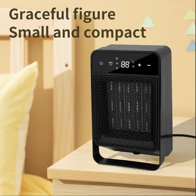 Chauffe-eau électrique portable pour la maison d'hiver 1100G chauffage rapide avec écran tactile LCD à distance