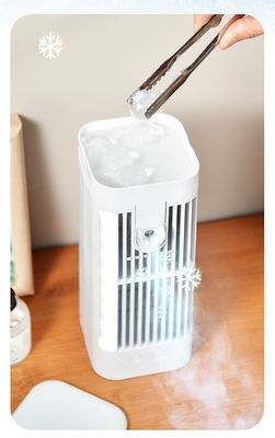 Ventilateur d'air froid de bureau portable avec lumière de nuit et hauteur réglable