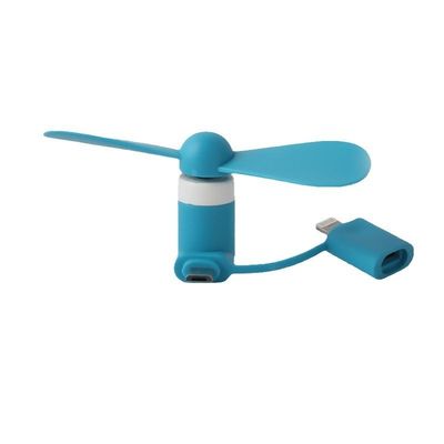 Logo personnalisé Téléphone portable portable 3 en 1 USB type C refroidissement à jeun Mini ventilateur pour 15g
