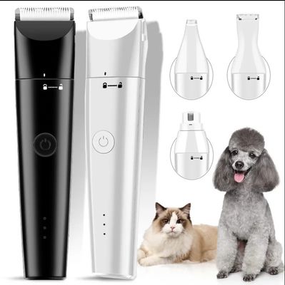 4 en 1 Pet Professional Grooming Set Coupe-cheveux électrique et rasoir pour ménage