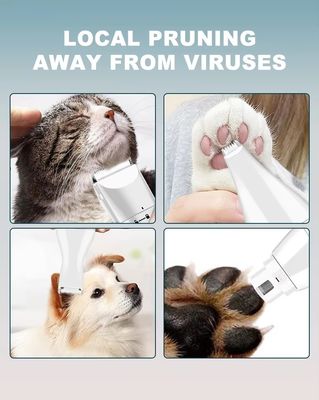 4 en 1 Pet Professional Grooming Set Coupe-cheveux électrique et rasoir pour ménage