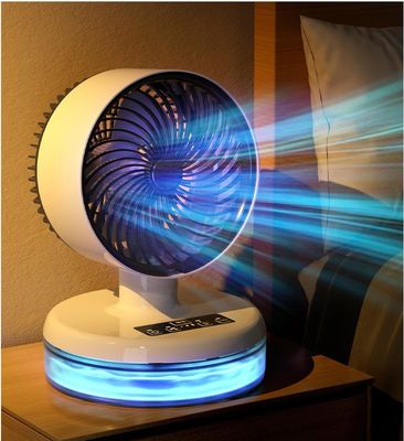 Mini climatiseur portable pour ménage avec humidificateur par pulvérisation et ventilateur de refroidissement par eau USB