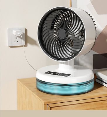 Mini climatiseur portable pour ménage avec humidificateur par pulvérisation et ventilateur de refroidissement par eau USB