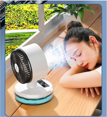 Mini climatiseur portable pour ménage avec humidificateur par pulvérisation et ventilateur de refroidissement par eau USB