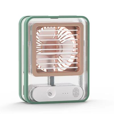 Mini ventilateur de lumière de nuit USB chargeur ventilateur de refroidissement d'air avec fonction de pulvérisation et poids de 420g