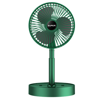Ventilateur de table pliable rechargeable USB avec 3 réglages de vitesse