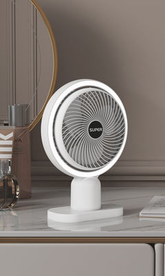 Ventilateur électrique portable de 6 pouces avec rotation USB et batterie rechargeable