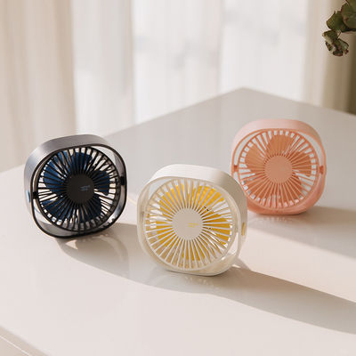 Ventilateurs de refroidissement d'air de bureau rechargeables à batterie DC5V/1A 4,2 W avec mode de vitesse 3X