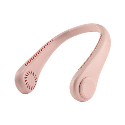 Logo personnalisé Ventilateur de cou sans lame Ventilateur de refroidissement portable rechargeable suspendu portable