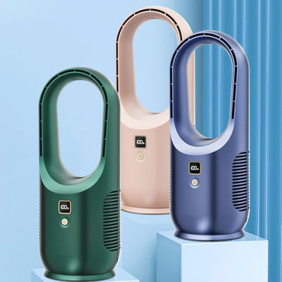 Fonction de chronomètre bureau ventilateur privé sans lame moule sans batterie au lithium rechargeable