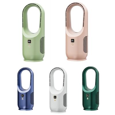 Fonction de chronomètre bureau ventilateur privé sans lame moule sans batterie au lithium rechargeable