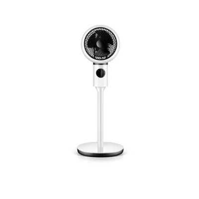 Ventilateur de refroidisseur d'air électrique de 35w portable à piédestal en courant continu et angle d'alimentation en air de 120 degrés